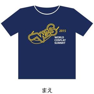 kyo (xxkyoxx)さんの【グッズ依頼その２】国際的イベント「ワールドコスプレサミット」の【スタッフTシャツ】デザインへの提案