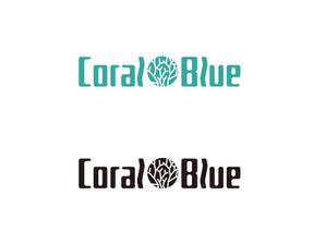 mumz_001 (mumz_001)さんの小売り商品 独自ブランド「Coral Blue」のロゴへの提案
