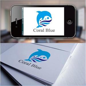 drkigawa (drkigawa)さんの小売り商品 独自ブランド「Coral Blue」のロゴへの提案