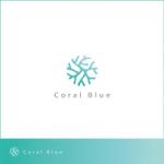 smoke-smoke (smoke-smoke)さんの小売り商品 独自ブランド「Coral Blue」のロゴへの提案