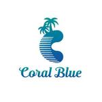 Q (qtoon)さんの小売り商品 独自ブランド「Coral Blue」のロゴへの提案