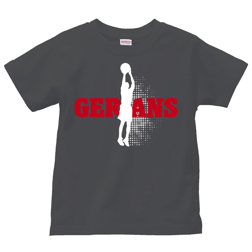 バスケットボール　Tシャツ、パンツ　デザイン