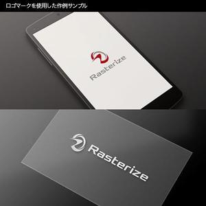 Thunder Gate design (kinryuzan)さんのネット広告代理店　ラスタライズ株式会社のロゴへの提案