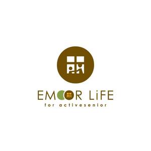 smoke-smoke (smoke-smoke)さんのアクティブシニア向けのECサイト「エムールライフ」のロゴへの提案