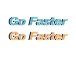 k56_manさんのITのアウトソーシングサービス提供会社「Go Faster」のロゴおよび提供するサービスロゴ等への提案