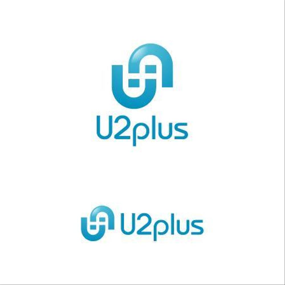 「U2plus」のロゴ作成