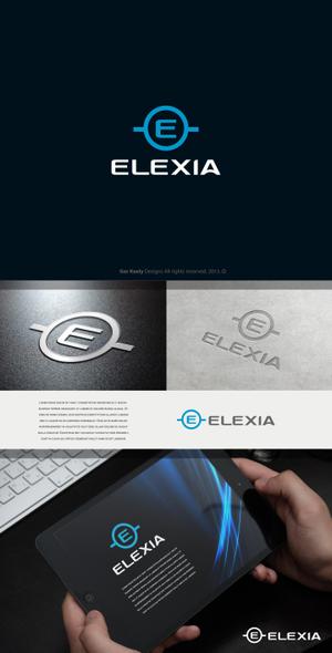 monkey designs (gerkeely)さんの新規電気工事会社｢エレシア株式会社（ELEXIA　INC.）｣のロゴへの提案