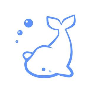 ハートオブマインド (heart_of_mind)さんの【ご提案をお願いします！】愛嬌たっぷりの白イルカ「ベルーガ」のイラストへの提案