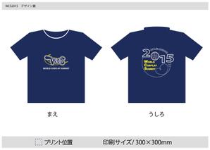 ネコノセ (musana)さんの【グッズ依頼その２】国際的イベント「ワールドコスプレサミット」の【スタッフTシャツ】デザインへの提案