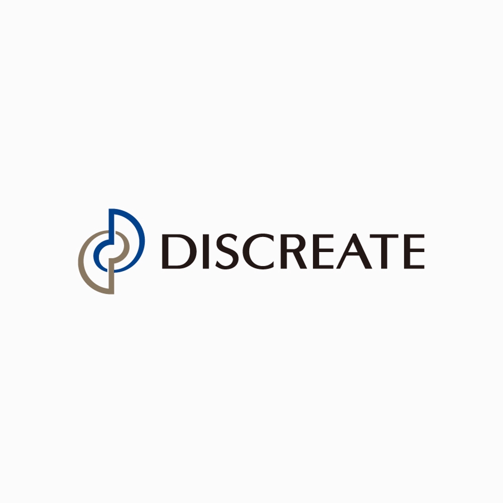 音楽分野でのベンチャー起業、ディスクリエイト株式会社のロゴ作成
