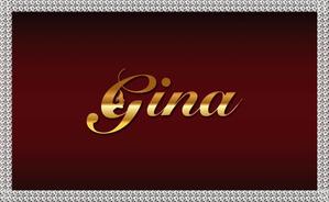 K-Design (kurohigekun)さんの飲食店　『Zina』　の看板への提案