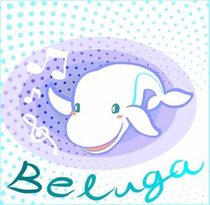 E.crayon (yuuuuuu_ecolibra)さんの【ご提案をお願いします！】愛嬌たっぷりの白イルカ「ベルーガ」のイラストへの提案