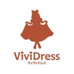 ginnanbox (ginnanbox)さんのパーティードレスレンタルショップサイト　「ViviDress」の　ロゴへの提案