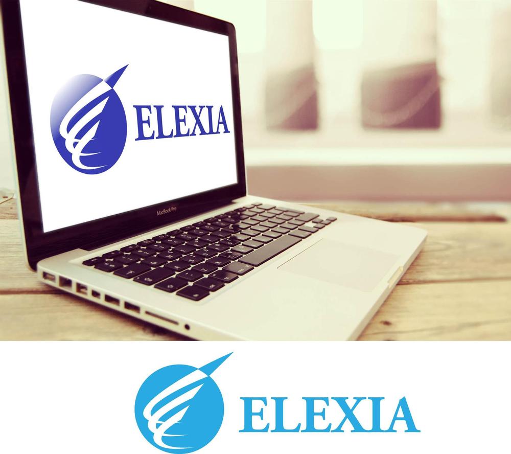 新規電気工事会社｢エレシア株式会社（ELEXIA　INC.）｣のロゴ