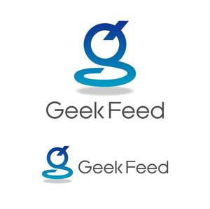 ＊ sa_akutsu ＊ (sa_akutsu)さんの「GeekFeed」のロゴ作成への提案