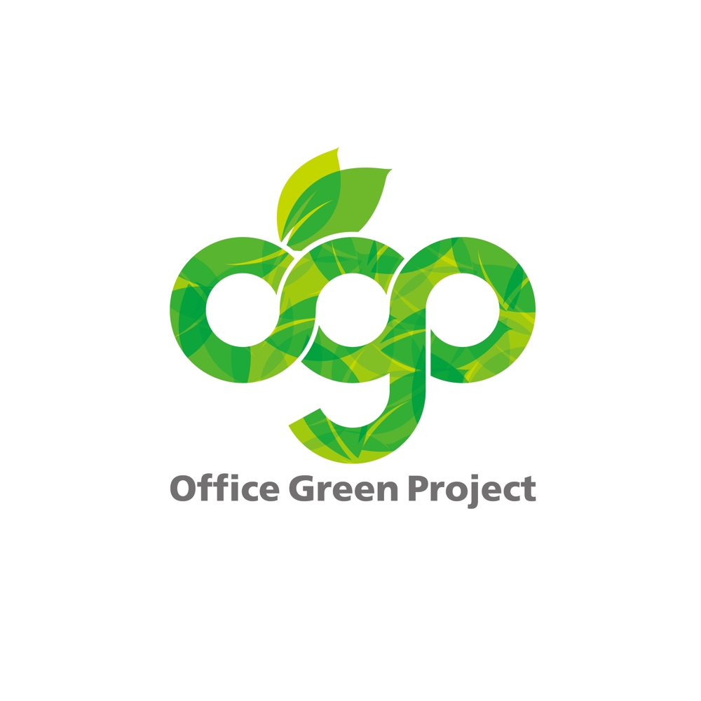 オフィスへ植物を取り入れる提案をするサイトのロゴ制作