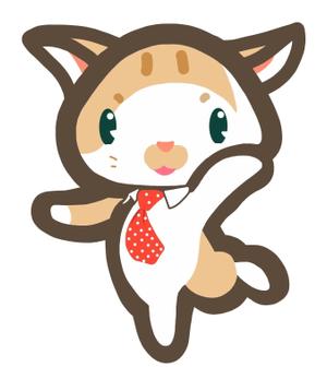 E.crayon (yuuuuuu_ecolibra)さんの会社のかわいい看板猫のイラスト化への提案