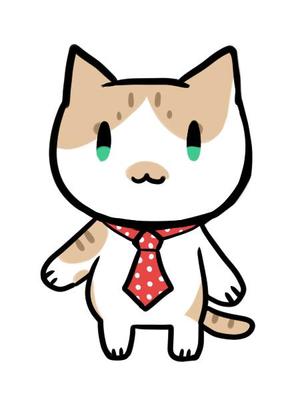 パン (melompan)さんの会社のかわいい看板猫のイラスト化への提案