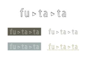htmixさんのブランドアパレルリユースSHOP「fu・ta・ta」のロゴデザインへの提案
