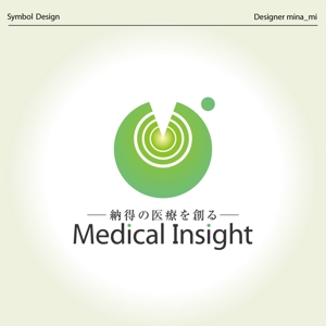 mina_mi (mina_mi)さんのロゴ制作）医療サービス新会社メディカル・インサイトのロゴ制作への提案