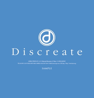 郷山志太 (theta1227)さんの音楽分野でのベンチャー起業、ディスクリエイト株式会社のロゴ作成への提案