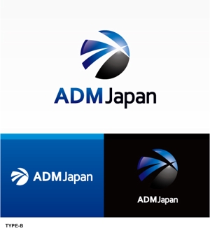 m-spaceさんの新会社のロゴ[ADM Japan]への提案
