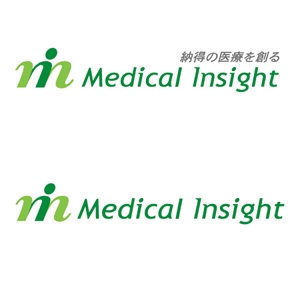 kurosimasimaさんのロゴ制作）医療サービス新会社メディカル・インサイトのロゴ制作への提案