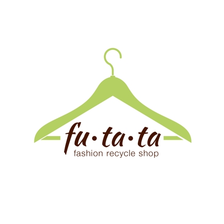 Izawa (izawaizawa)さんのブランドアパレルリユースSHOP「fu・ta・ta」のロゴデザインへの提案