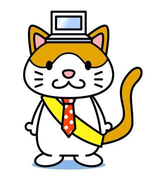 柳　清太 (yana-yana)さんの会社のかわいい看板猫のイラスト化への提案