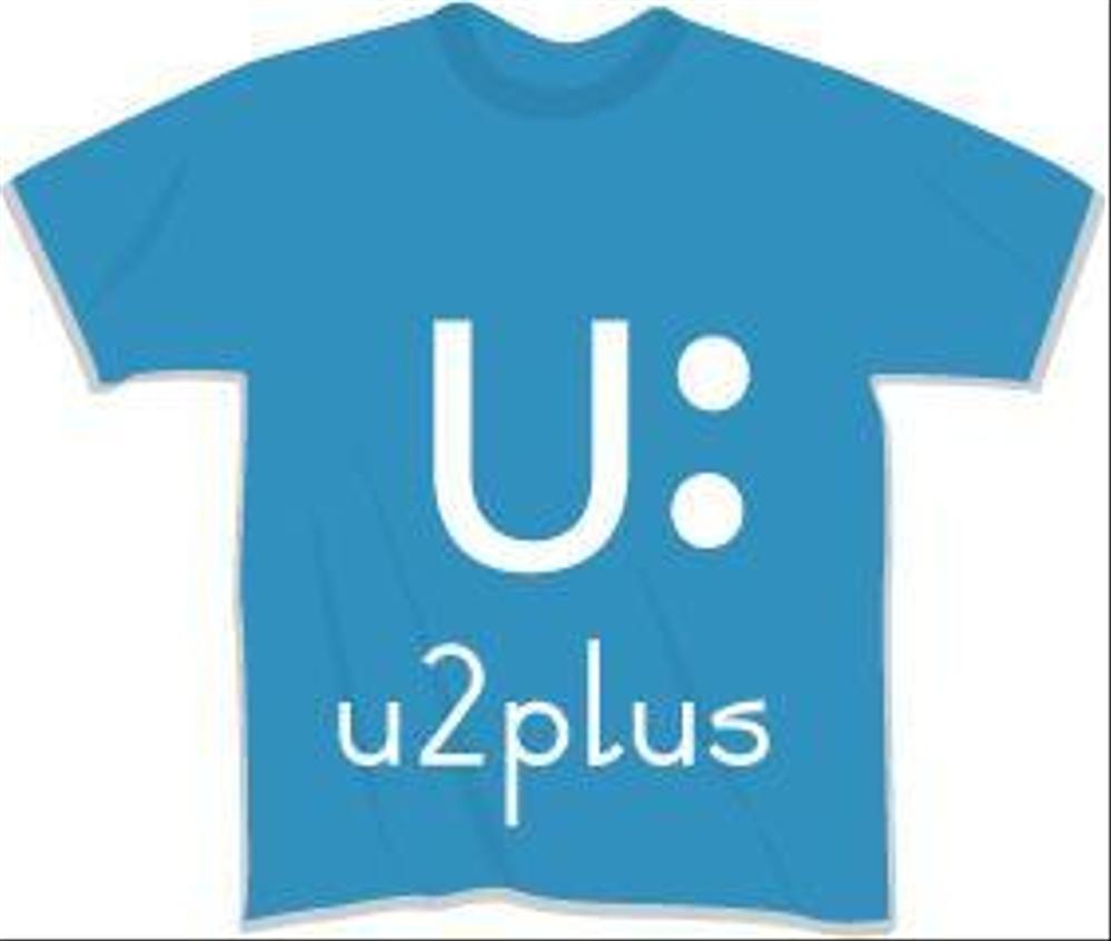 「U2plus」のロゴ作成