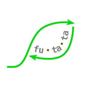 山路志保 ()さんのブランドアパレルリユースSHOP「fu・ta・ta」のロゴデザインへの提案