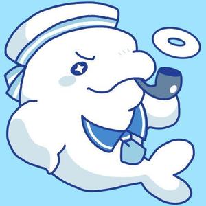 toto_osero (toto_osero)さんの【ご提案をお願いします！】愛嬌たっぷりの白イルカ「ベルーガ」のイラストへの提案