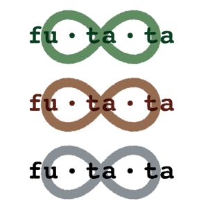 naokuro (naokuro)さんのブランドアパレルリユースSHOP「fu・ta・ta」のロゴデザインへの提案