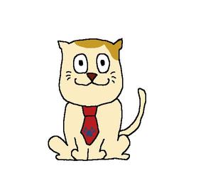 渡辺　未来子 (MIKIKO)さんの会社のかわいい看板猫のイラスト化への提案