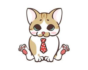 ひつじ ()さんの会社のかわいい看板猫のイラスト化への提案