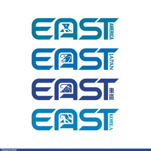 鷹之爪製作所 (singaporesling)さんの釣り具の総合ブランド「EAST」 のロゴのデザインへの提案