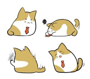 jnk ()さんの会社のかわいい看板猫のイラスト化への提案