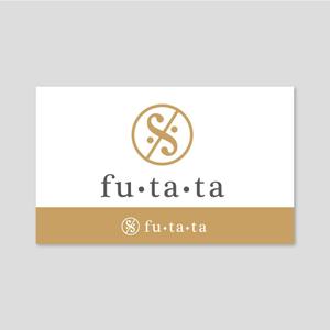 Rosetta (aoomae1588)さんのブランドアパレルリユースSHOP「fu・ta・ta」のロゴデザインへの提案