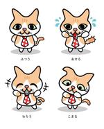 drawman24653 (drawman24653)さんの会社のかわいい看板猫のイラスト化への提案