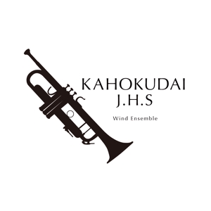 DOLLE (Dolle)さんの「KAHOKUDAI J.H.S. Wind Ensemble」のロゴ作成への提案