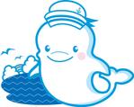 cake (green-tree)さんの【ご提案をお願いします！】愛嬌たっぷりの白イルカ「ベルーガ」のイラストへの提案
