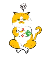 norimaki (norimaki6514)さんの会社のかわいい看板猫のイラスト化への提案