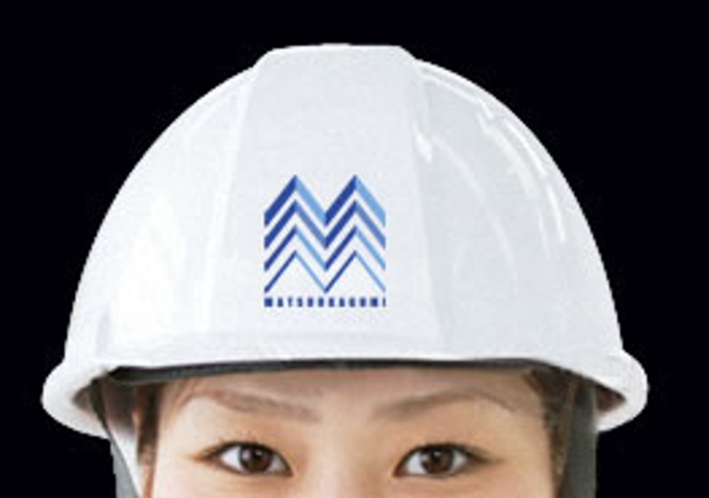 土木工事会社のロゴ