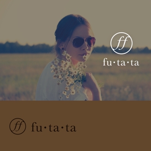 tanaka10 (tanaka10)さんのブランドアパレルリユースSHOP「fu・ta・ta」のロゴデザインへの提案