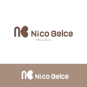 sasakid (sasakid)さんの糖質カットチョコレート「NicoBelce」のロゴへの提案