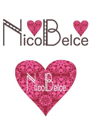 mariburuさんの糖質カットチョコレート「NicoBelce」のロゴへの提案