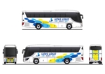 moned (M1DESIGN)さんの貸切・送迎バスのデザインへの提案