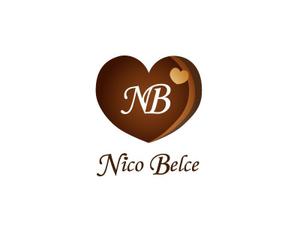 花見だんご (l0tte)さんの糖質カットチョコレート「NicoBelce」のロゴへの提案