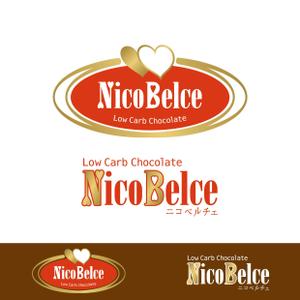tara_b (tara_b)さんの糖質カットチョコレート「NicoBelce」のロゴへの提案