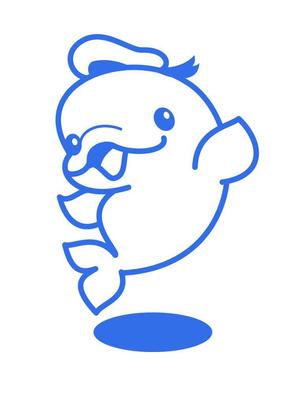 しらかわ (bon-s)さんの【ご提案をお願いします！】愛嬌たっぷりの白イルカ「ベルーガ」のイラストへの提案